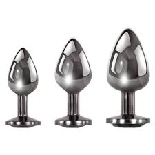 Black Gem Anal Plug Set