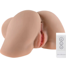 Rear Beauty Sucking & Vibrating Masturbator in Light