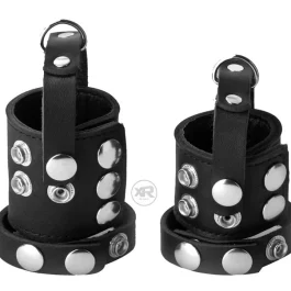 Strict Leather Cock Strap and Ball Harness 1