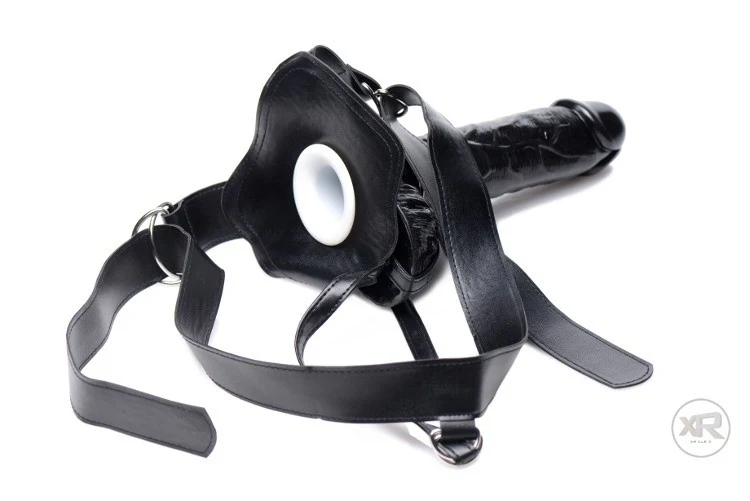 Infiltrator Hollow Strap-on with 10 inch Dildo - Image 3