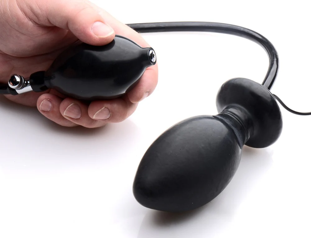 Inflatable & Vibrating Butt Plug - Image 3