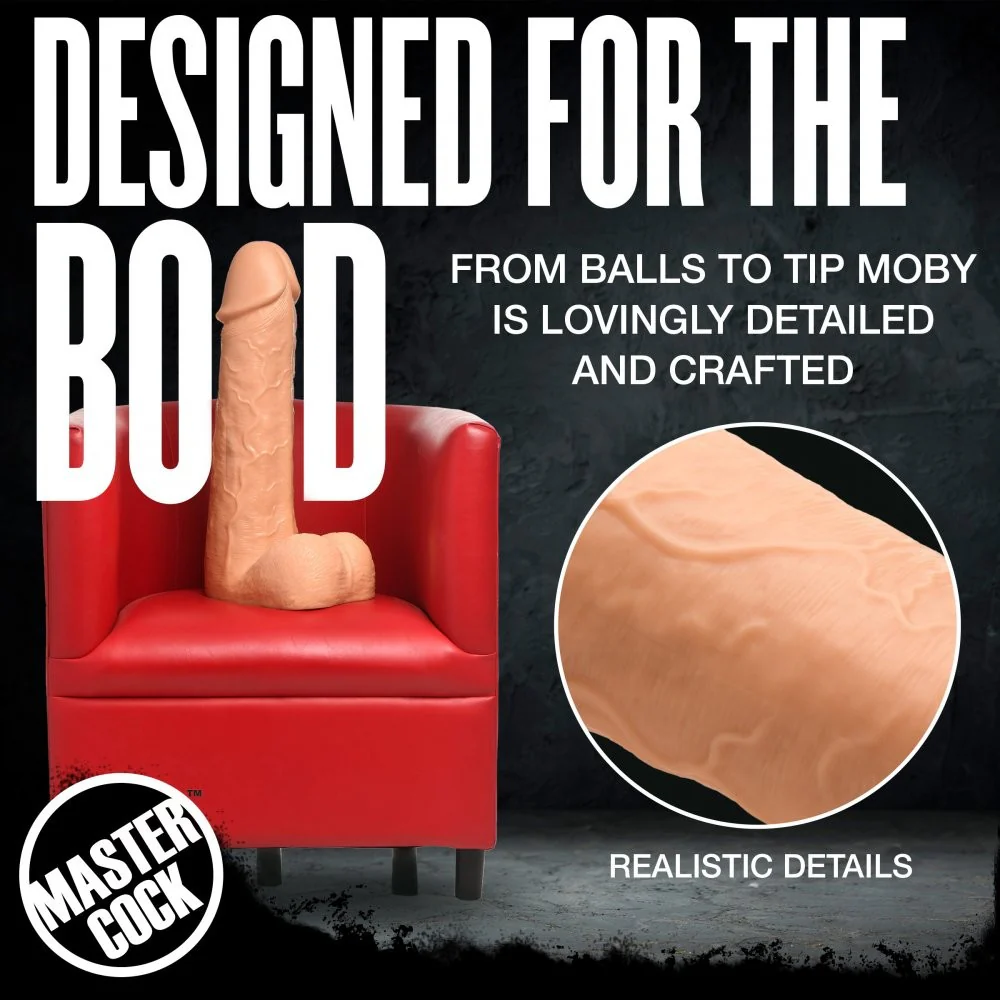 Light Moby Huge 2 Foot Tall Super Dildo - Image 4