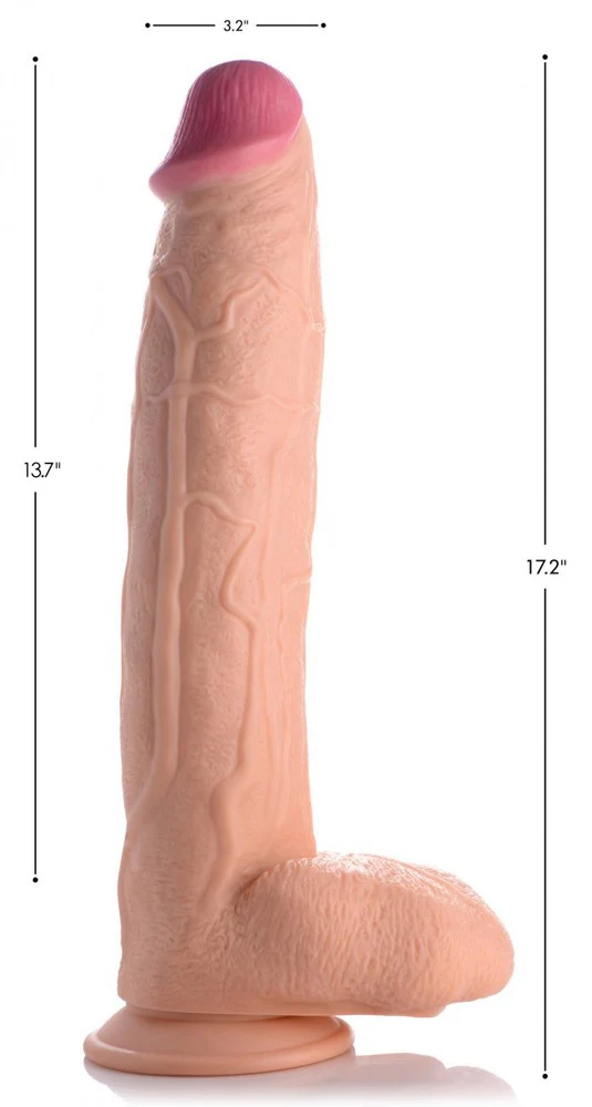 Raging Rhino 17 Inch Veiny Dildo - Image 4