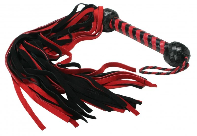 Strict Leather Suede Flogger - Image 2