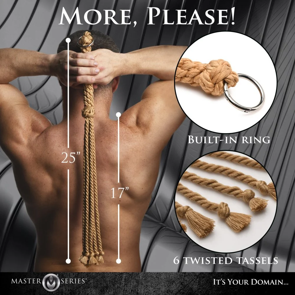 Swashbuckler Rope Flogger - Image 3