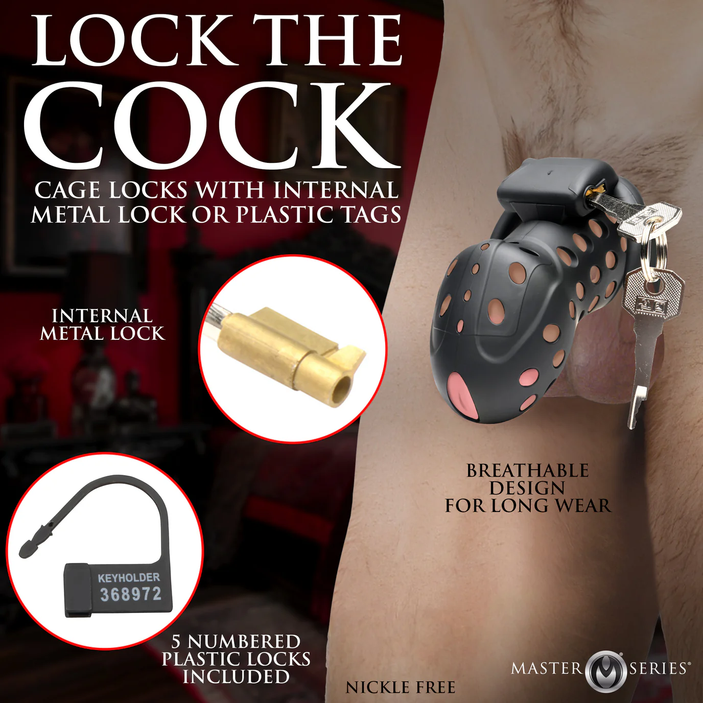 The Lock Down Chastity Cage - Image 4